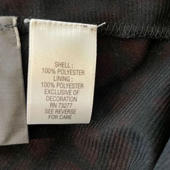 Disney Colleen Atwood Alice Red Heart Looking Glass Dress Size L - Picture 10 of 11